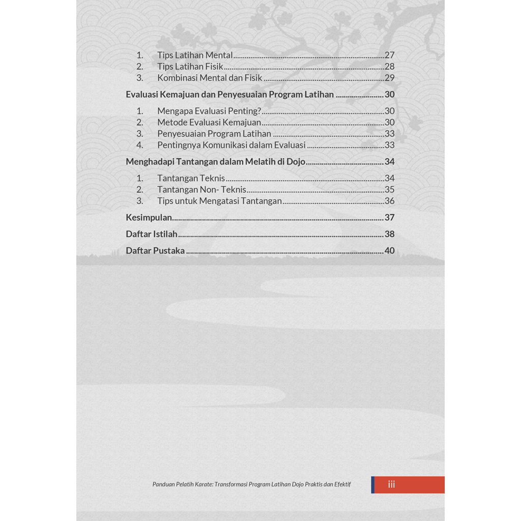 E-Book Panduan Pelatih Karate - Transformasi Program Latihan Dojo Praktis dan Efektif