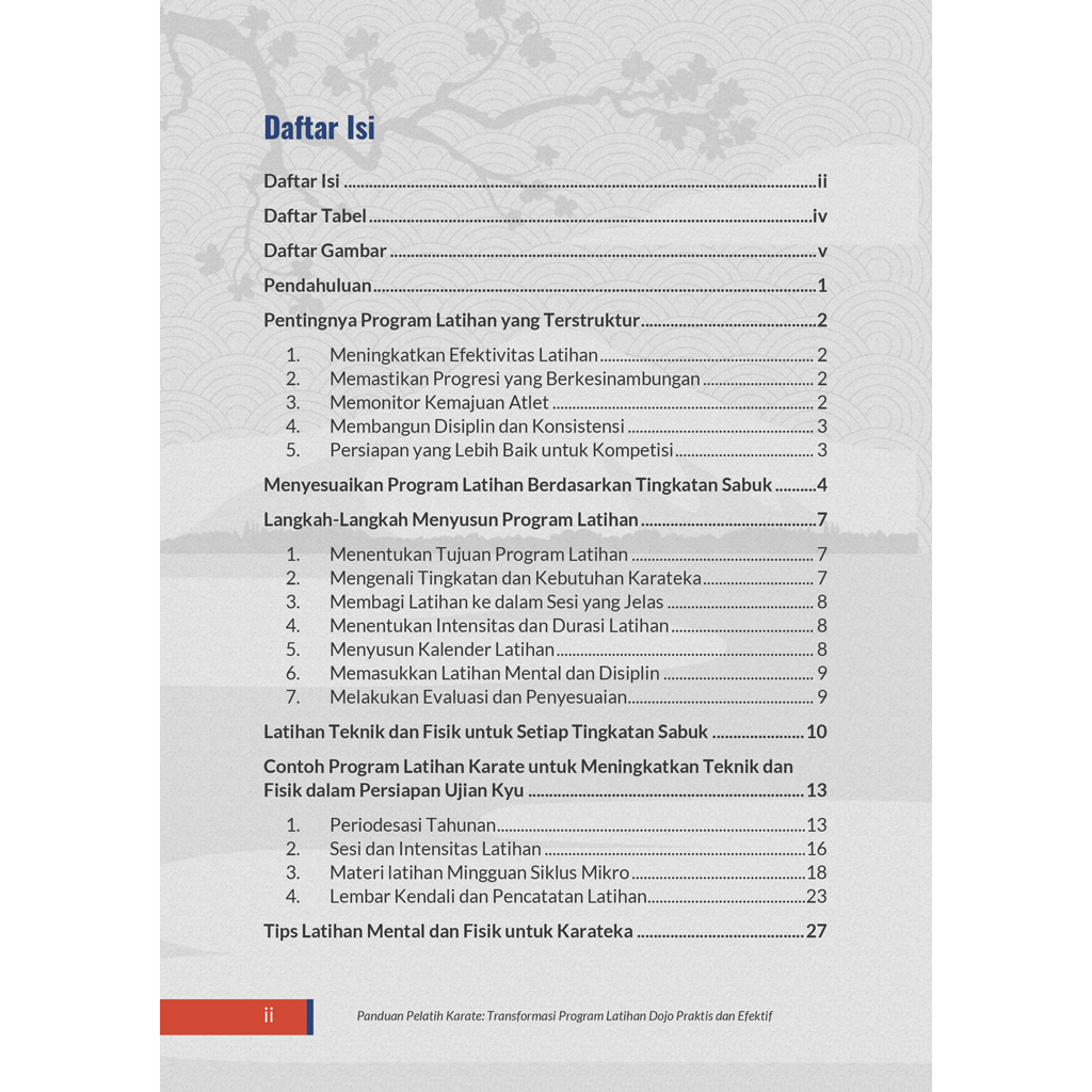 E-Book Panduan Pelatih Karate - Transformasi Program Latihan Dojo Praktis dan Efektif